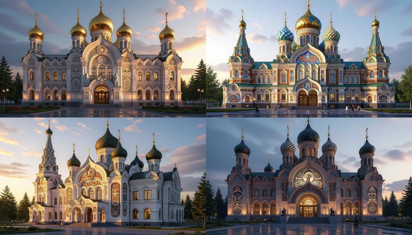 Museum Design Blending Russian Architecture and Haida Art