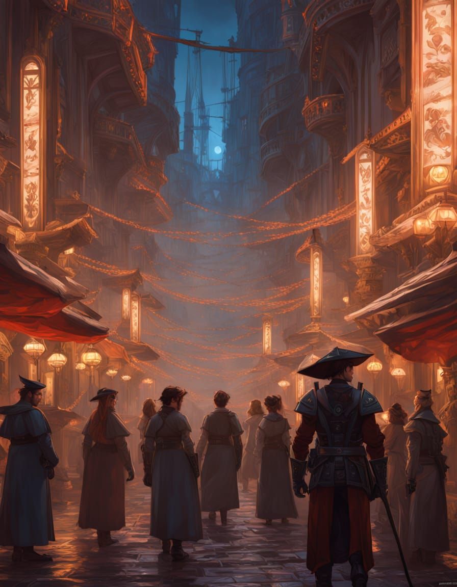 Cyber Ronin Concept Art in Cyberpunk Style