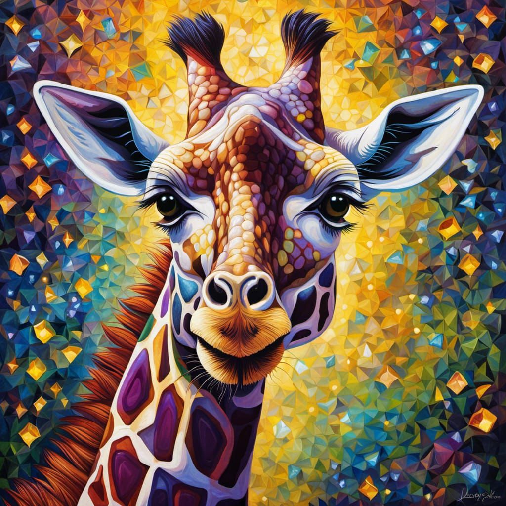 Girafe portrait