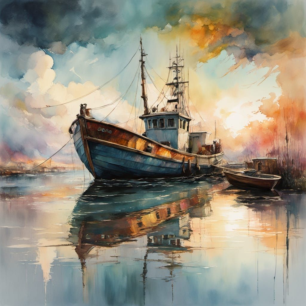 old boat