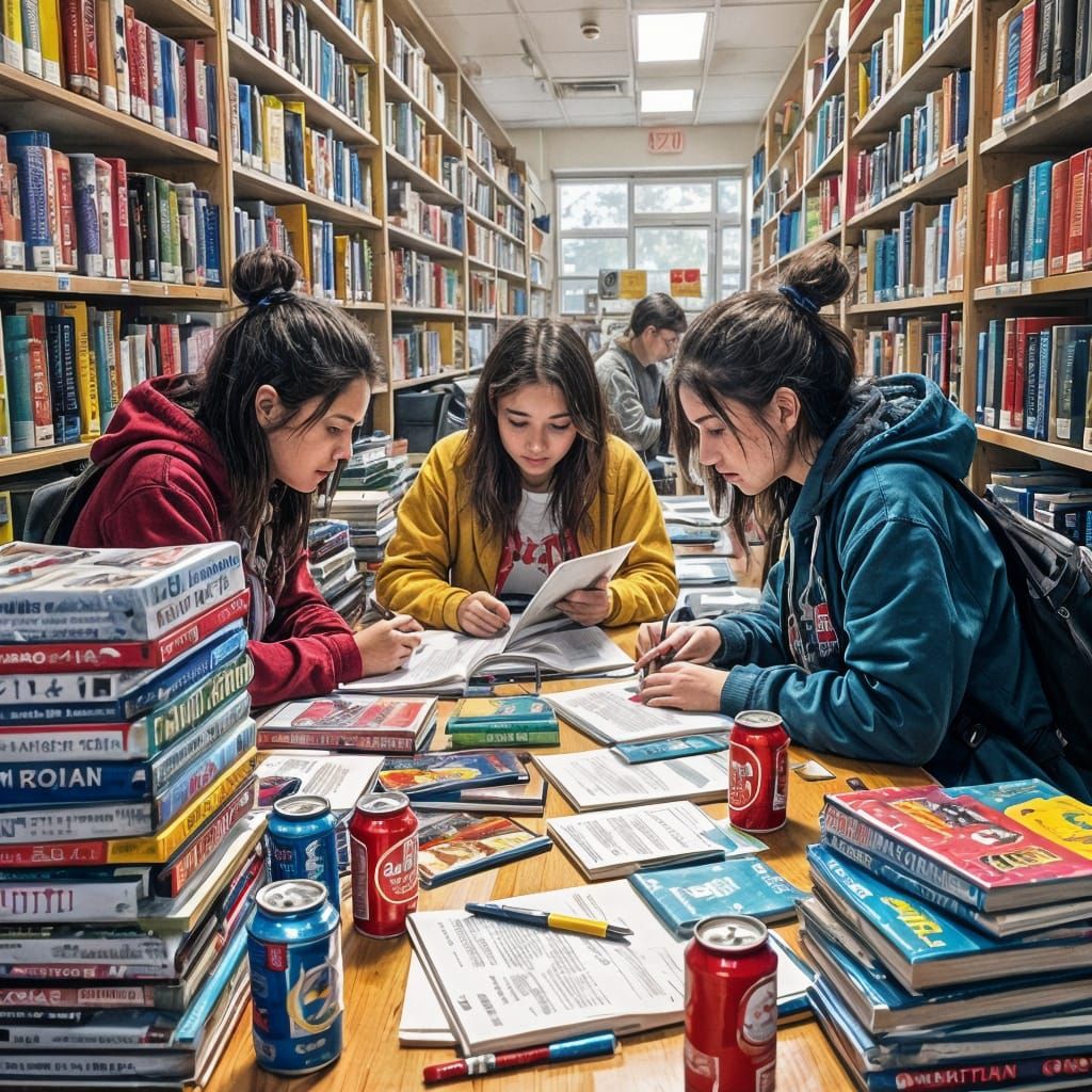 Discarded Beverage Cans in Academic Setting