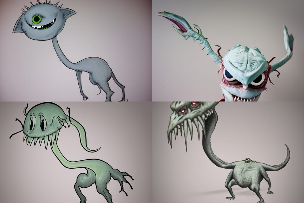 AI Generated Monster Creature