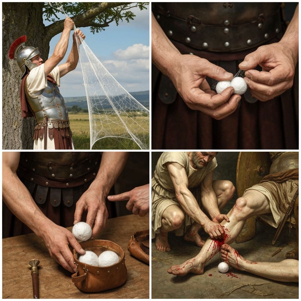 Roman Medic Uses Spider-Webs for Wound Care