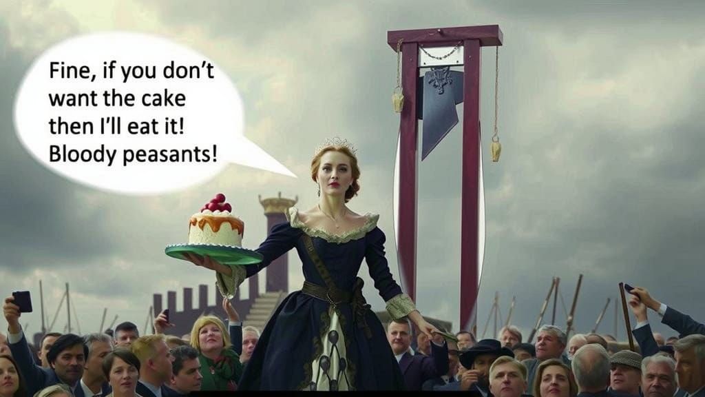 Marie Antoinette's Decadent Cake Before the Guillotine