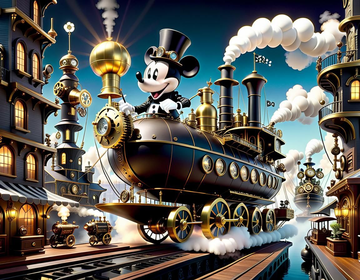 Steampunk Willie moving on 2024 by Per