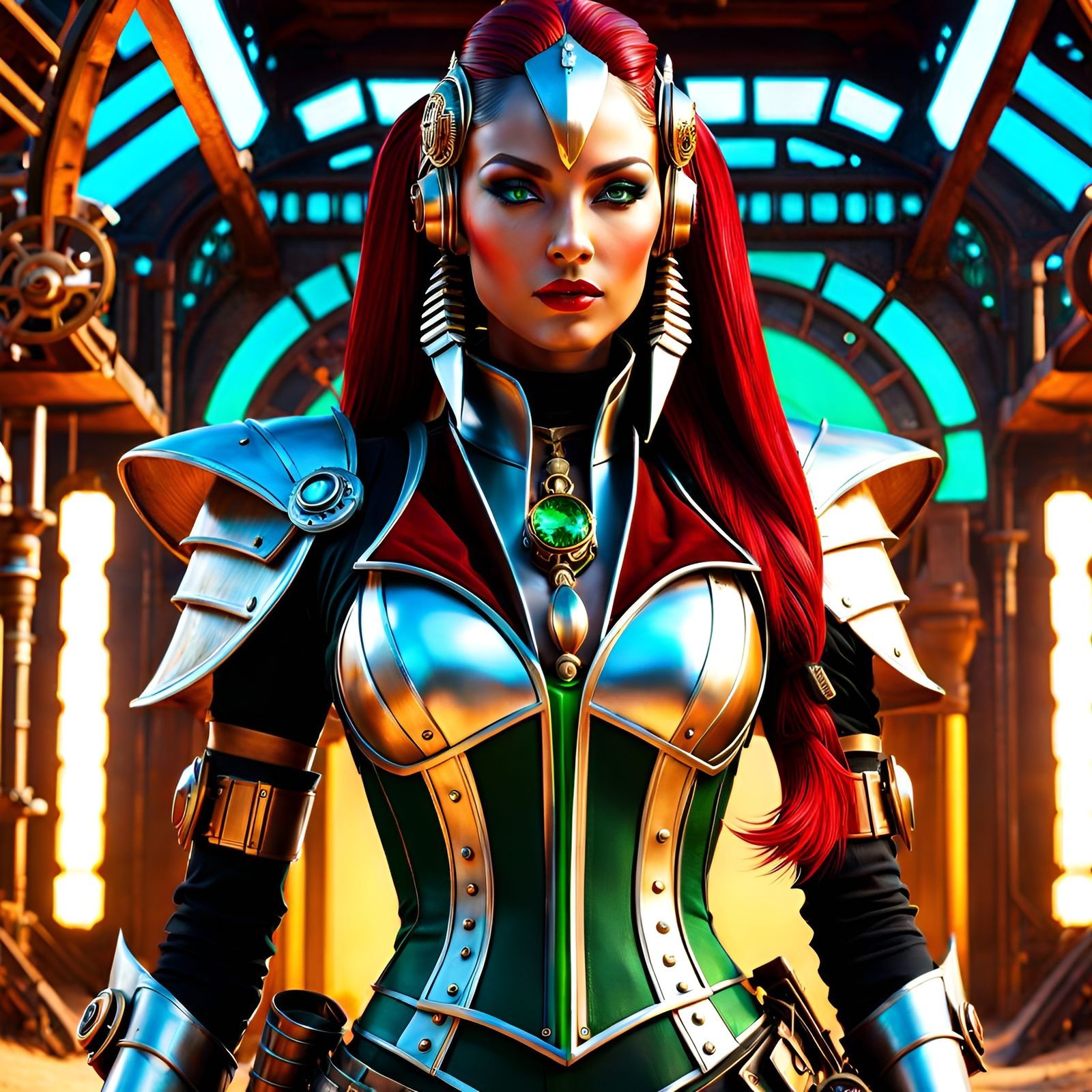 Steampunk Scorpion in Crimson Desert Ruins