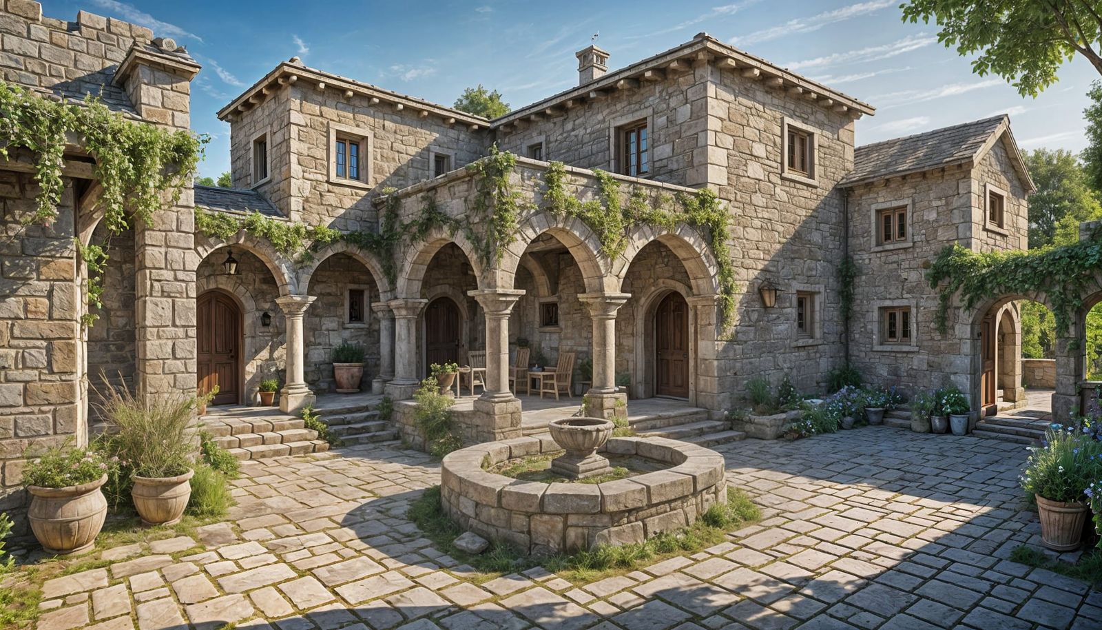 Medieval Byzantine villa