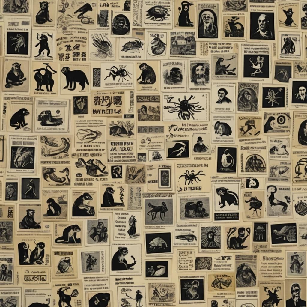 Morbid Gothic Enchantress with Bizarre Objects