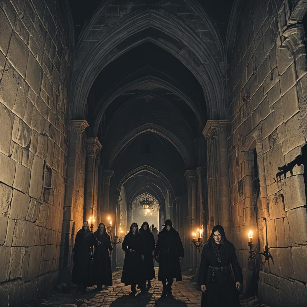 Gothic Horror: Secret Passage Discovered in Castle