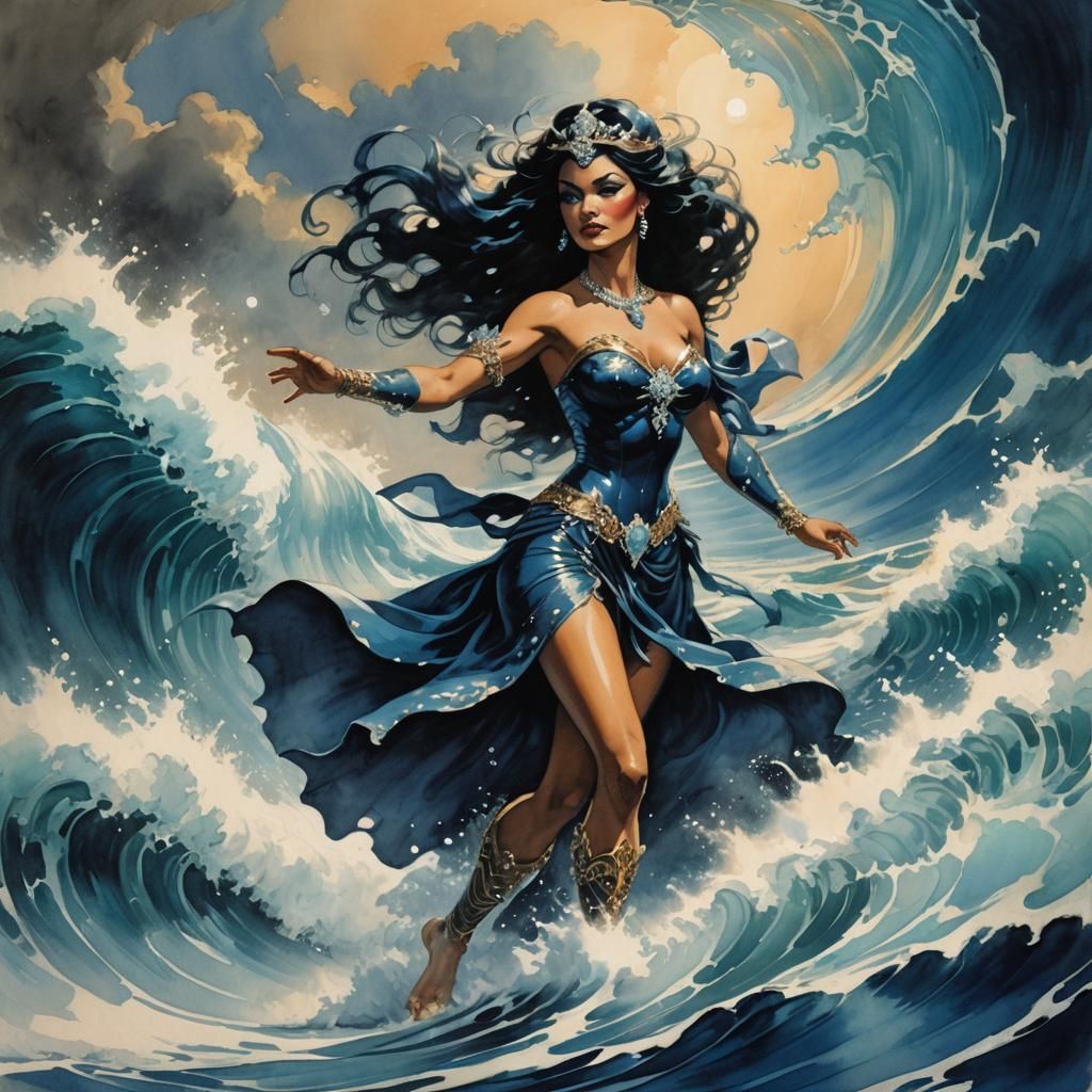 Yemaya, goddess of the ocean
