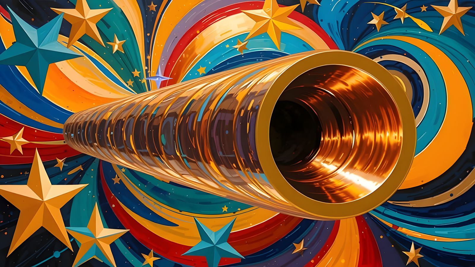 Cosmic Mirror in Maelstrom of Plasma and Stars