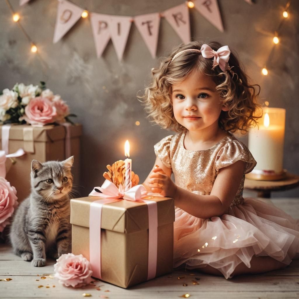 Festive First Anniversary Celebration Design