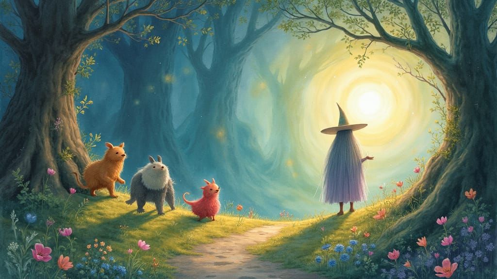 Whimsical Wizardry in a Hidden Realm