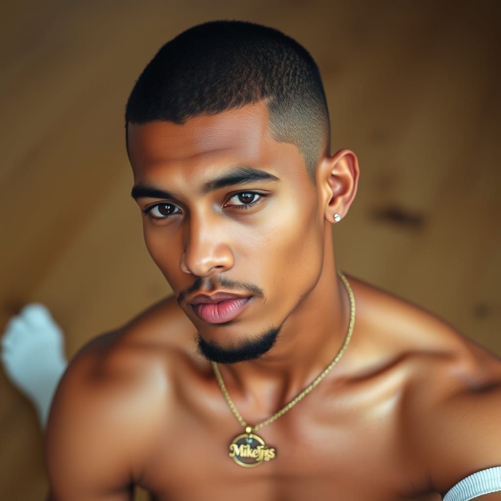 Portrait of a Young Man with Gold Earrings