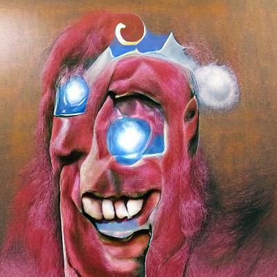 AI Interpretation of King Crimson Color