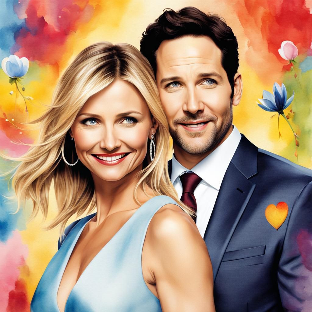 Cameron Diaz and Paul Rudd