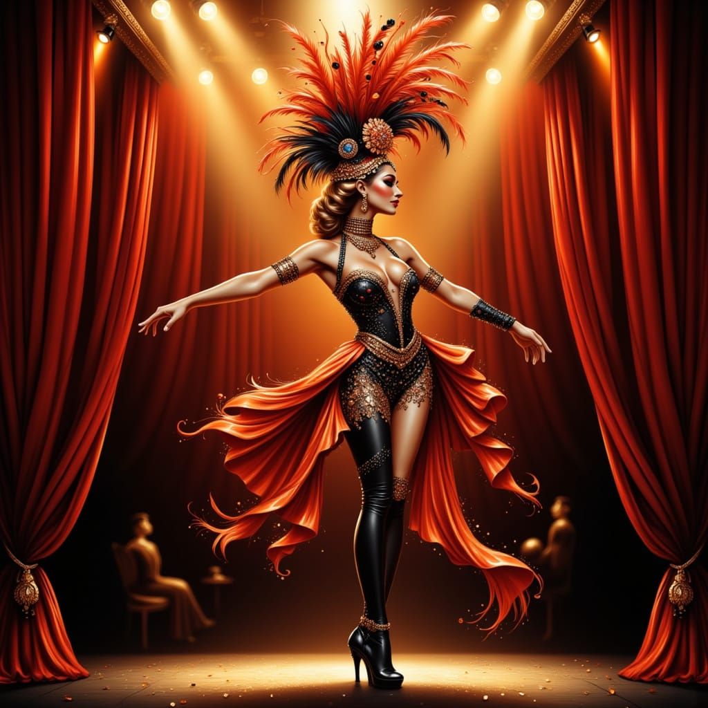 Cabaret dancer
