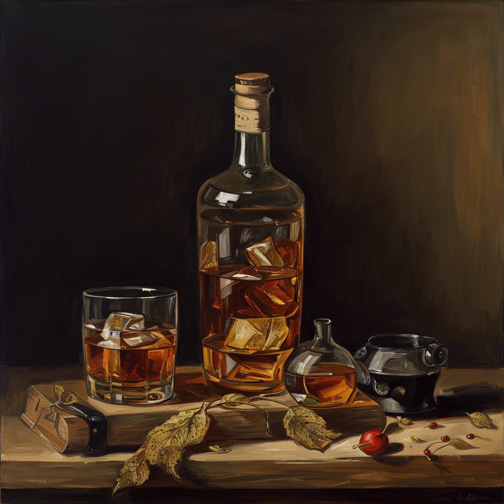 Terribilis Est Locus Iste (Still Life with Whiskey)
