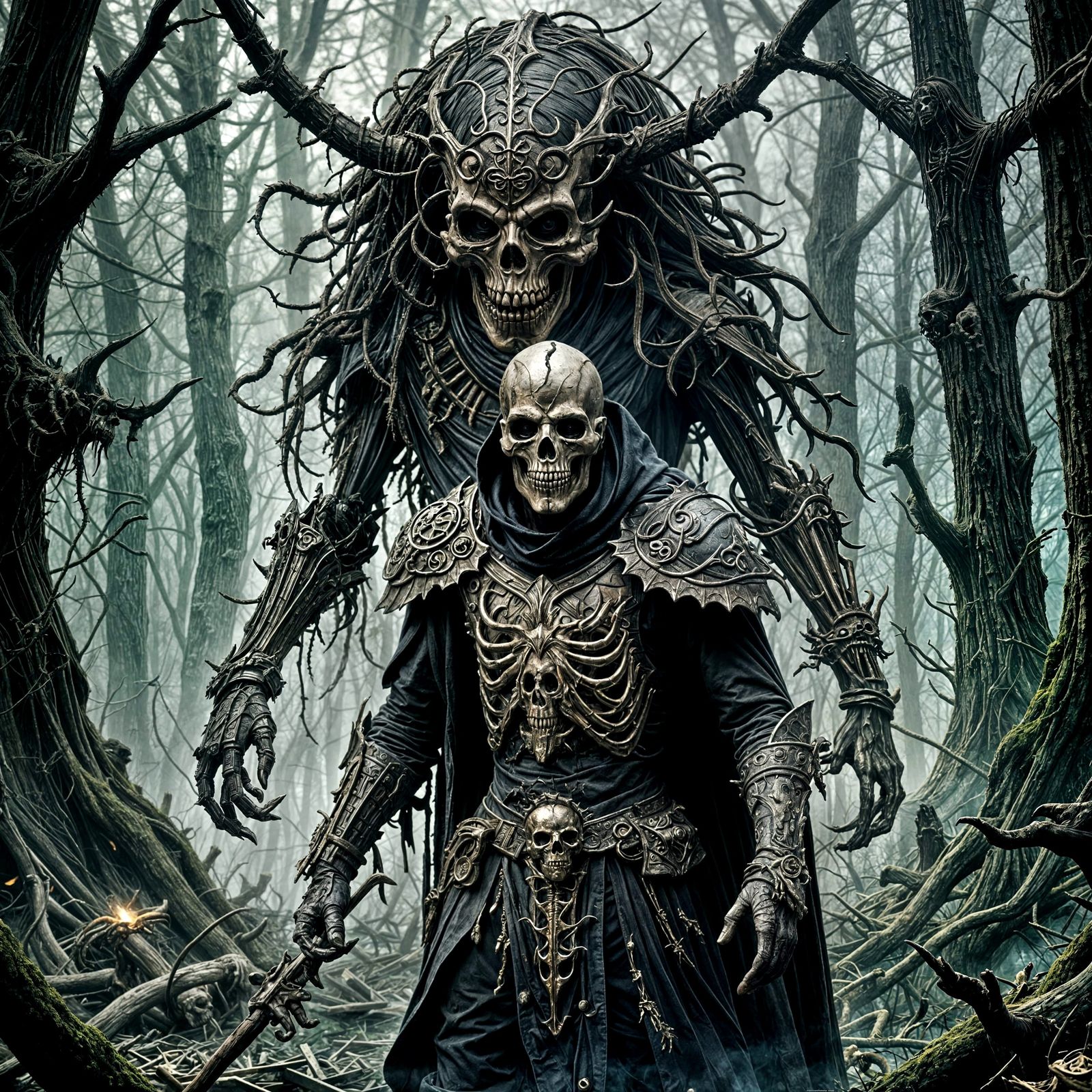 Dark Fantasy Necromancer Unveils Chilling Horrors