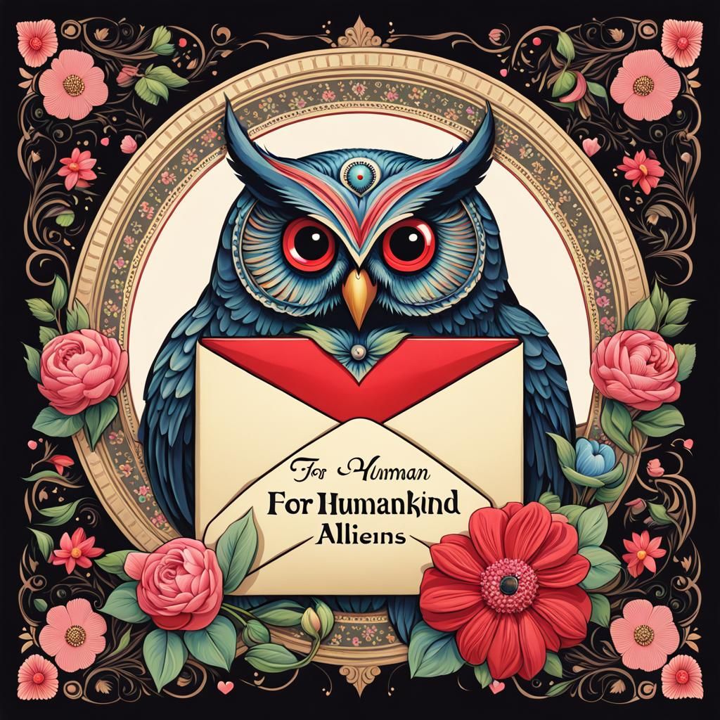 Owl Post Delivers Alien Love Letter