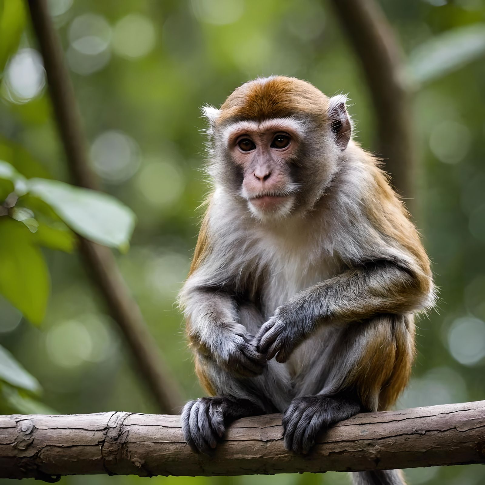 Resilient Monkey Unfazed by Rejection