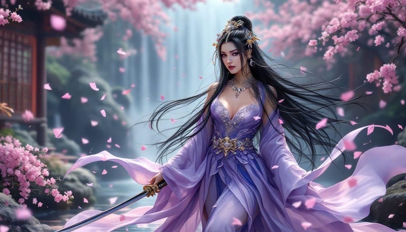 Blademaster, Blossoms, and Breeze