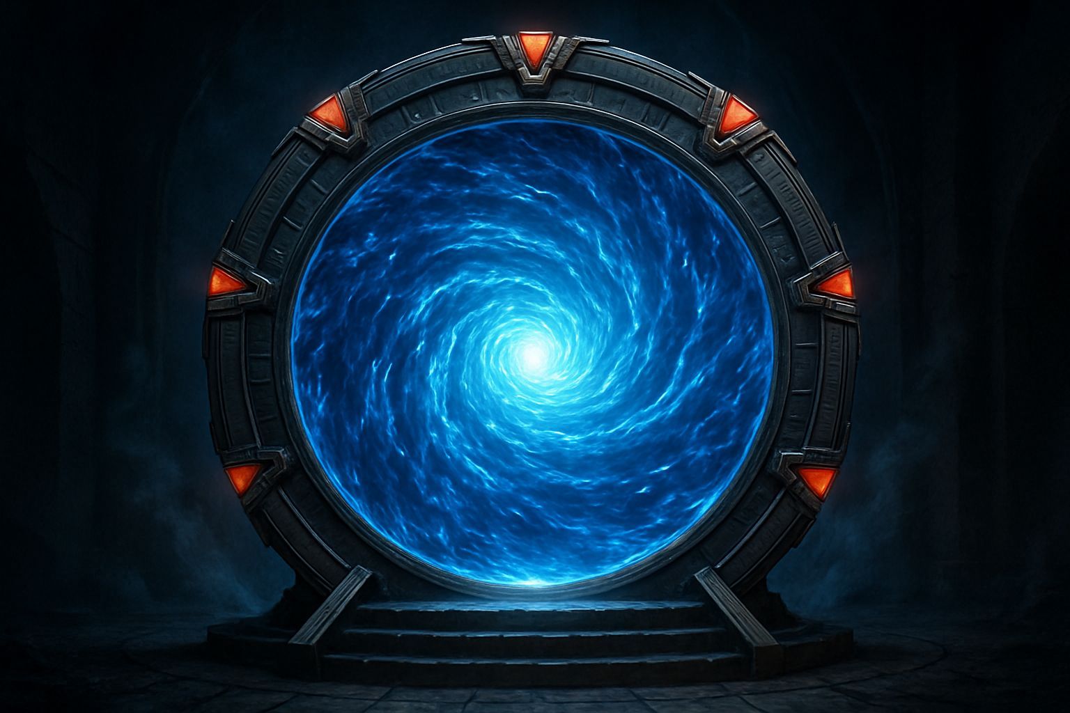 Stargate Wormhole Illustration