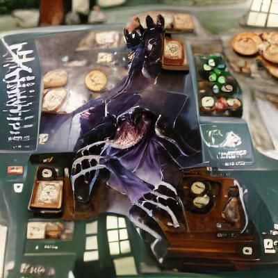 Gothic Knight in Dark Graveyard