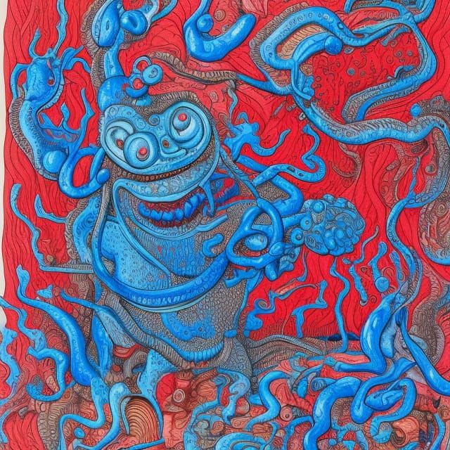 Gooey and slimy monsters