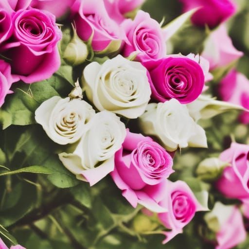 Romantic Roses in Natural Light, Professional Photography