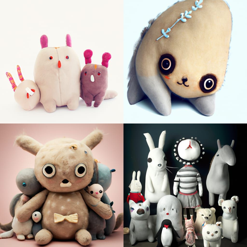 Cute and Weird Animal Plush, Ceccoli Style