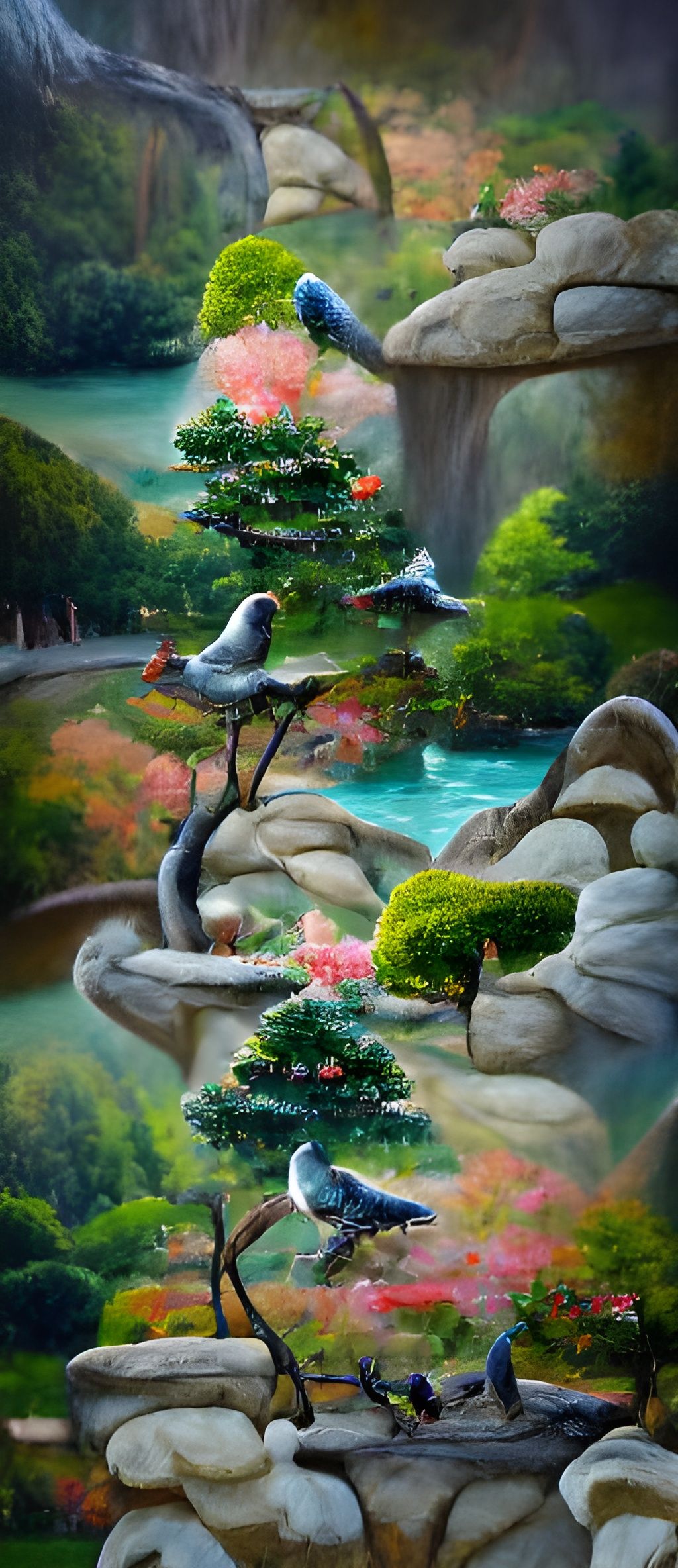 Japanese garden of my dream vs my real one