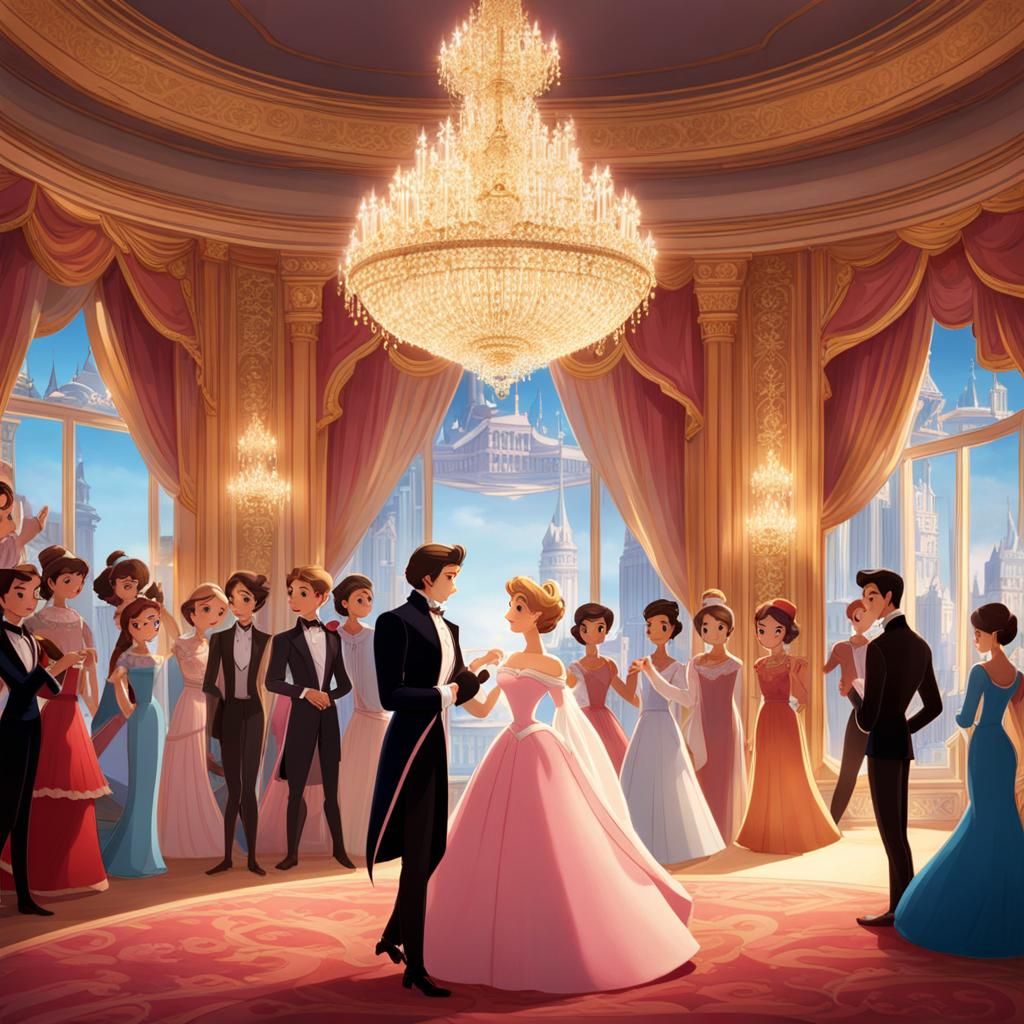 Young Boy's Journey: 2D Animation Scenes