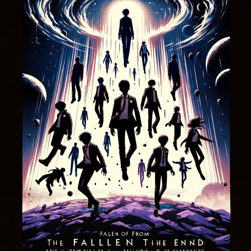 Cosmic Horror: The Fallen From The End in Anime Style
