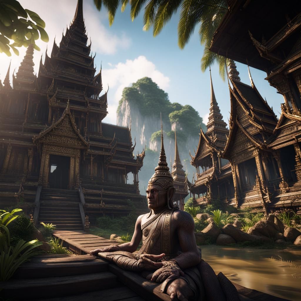 Thailand: Epic 3D Game Cinematic Masterpiece