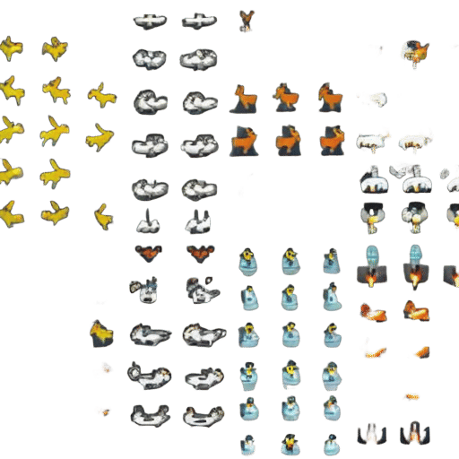 Animal Mech Sprite Sheet Animation