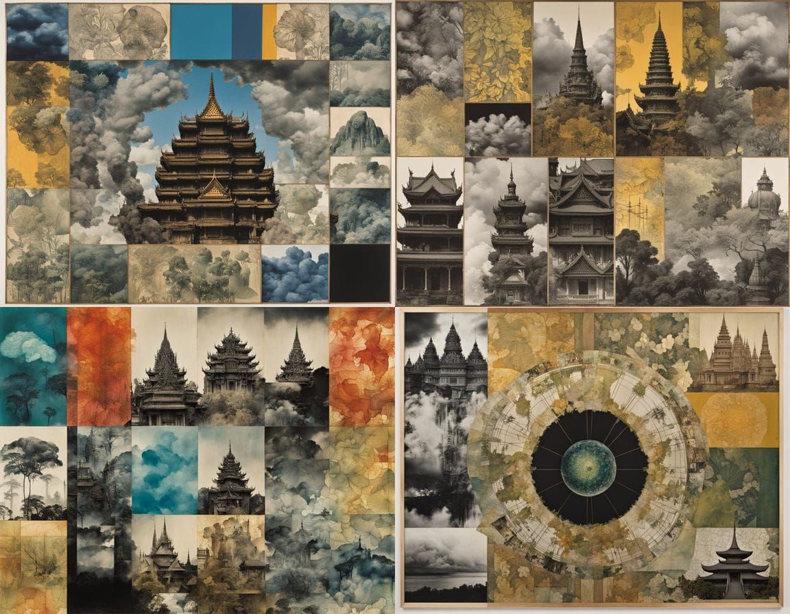 Brutal Thailand: Kaleidoscope of the Bizarre in Mixed Media