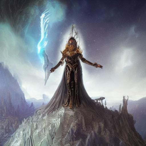 Andromeda: Detailed Matte Painting in Unreal Engine 5