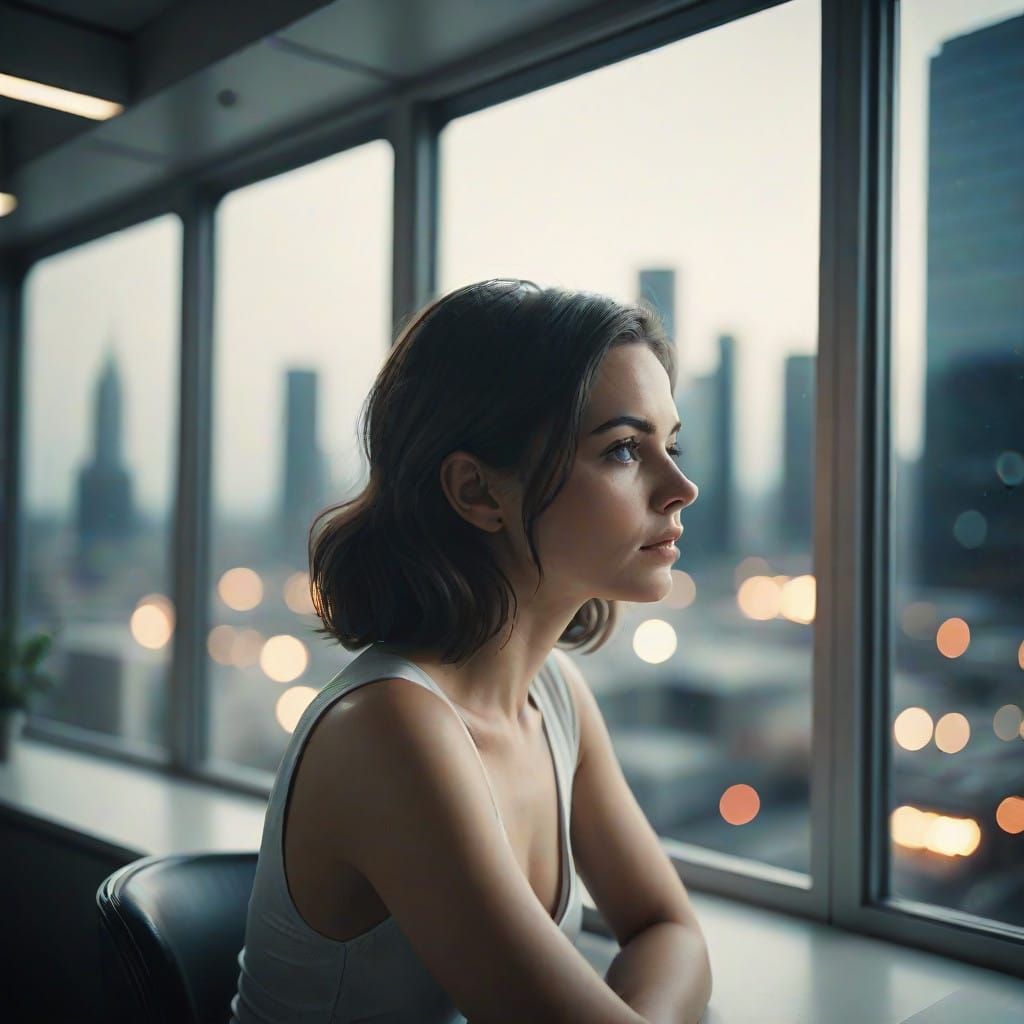 Vintage-Style Space Scene on Ilford Film