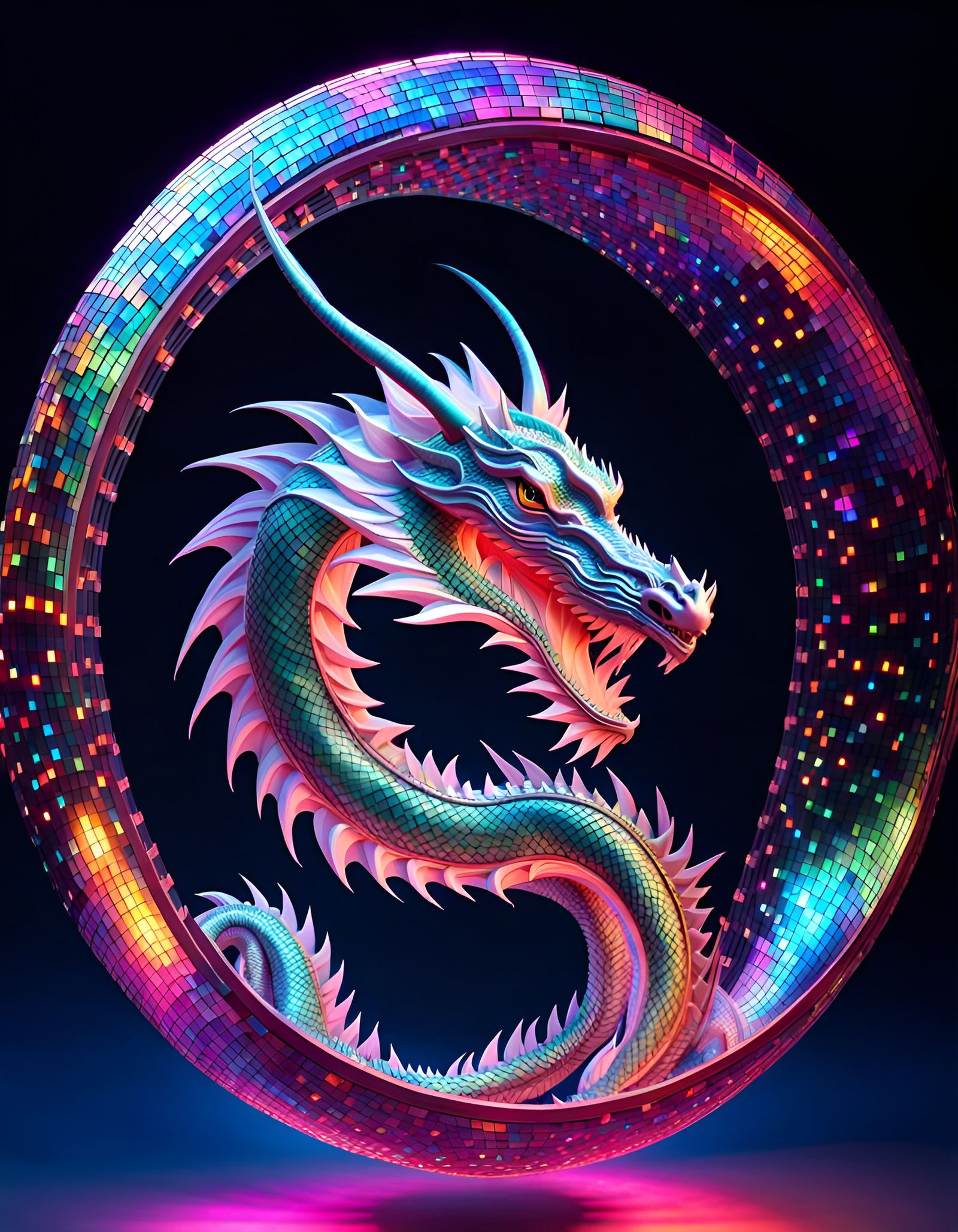 Holographic Dragon