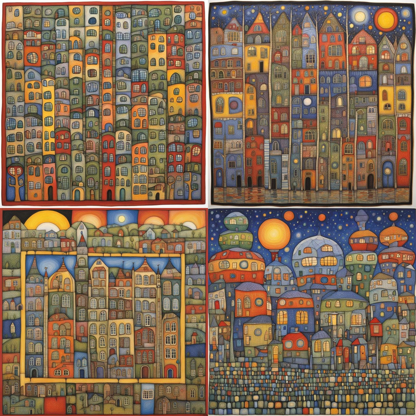 Organic Architecture Inspired by Hundertwasser and Swannell