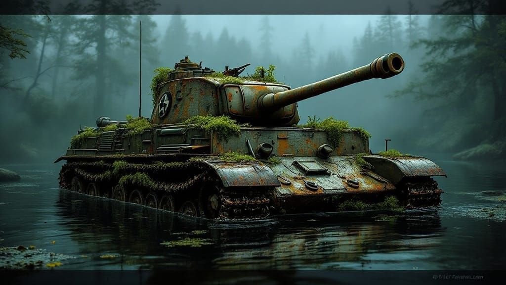 Wise Panzer Relic in Misty Lake Eisenwald
