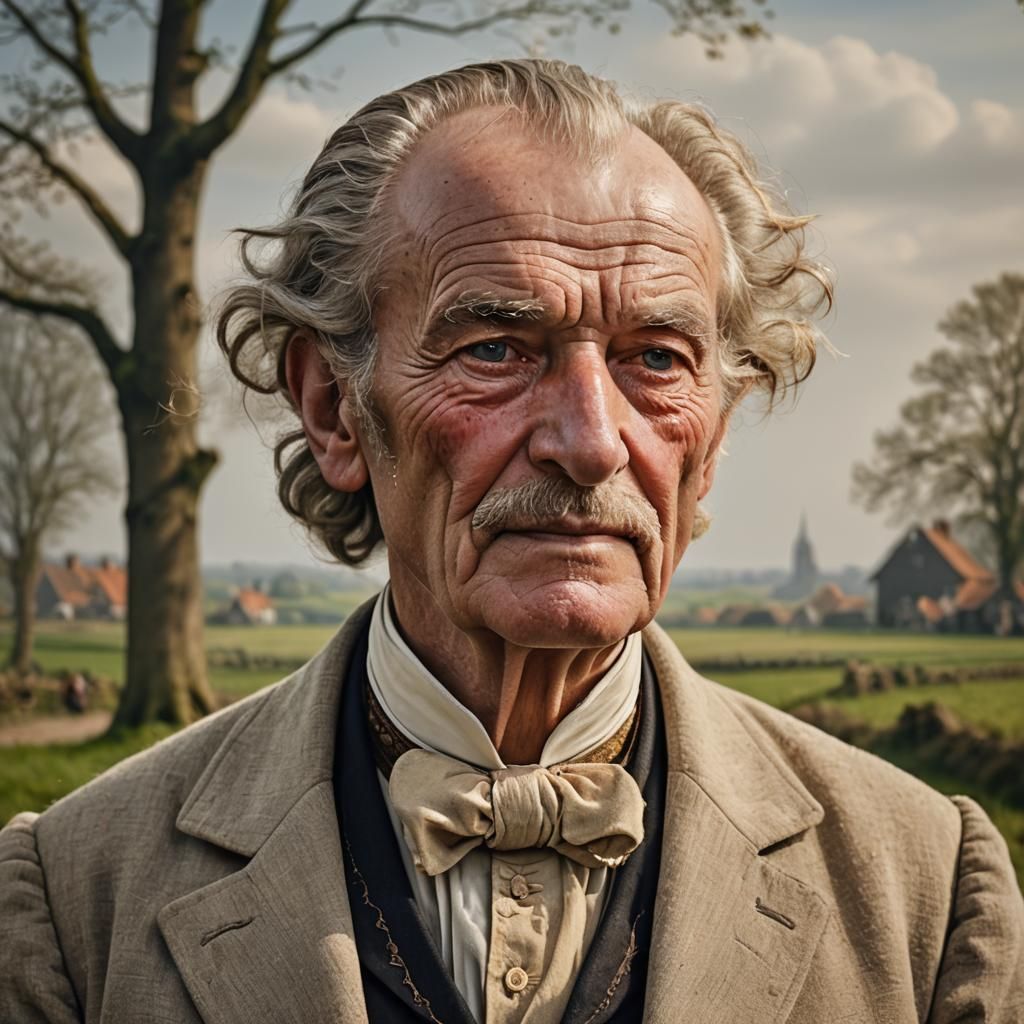 Dutch Golden Age Portrait of Abraham Alemans