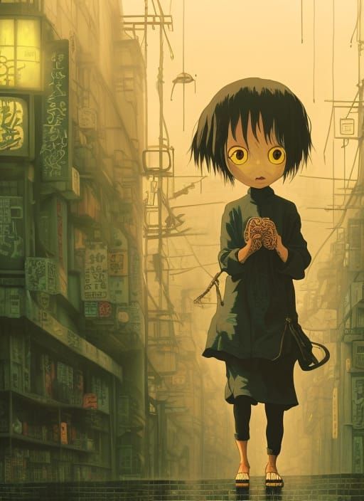 Fantasy World with Intricate Details and Atmospheric Lightin...