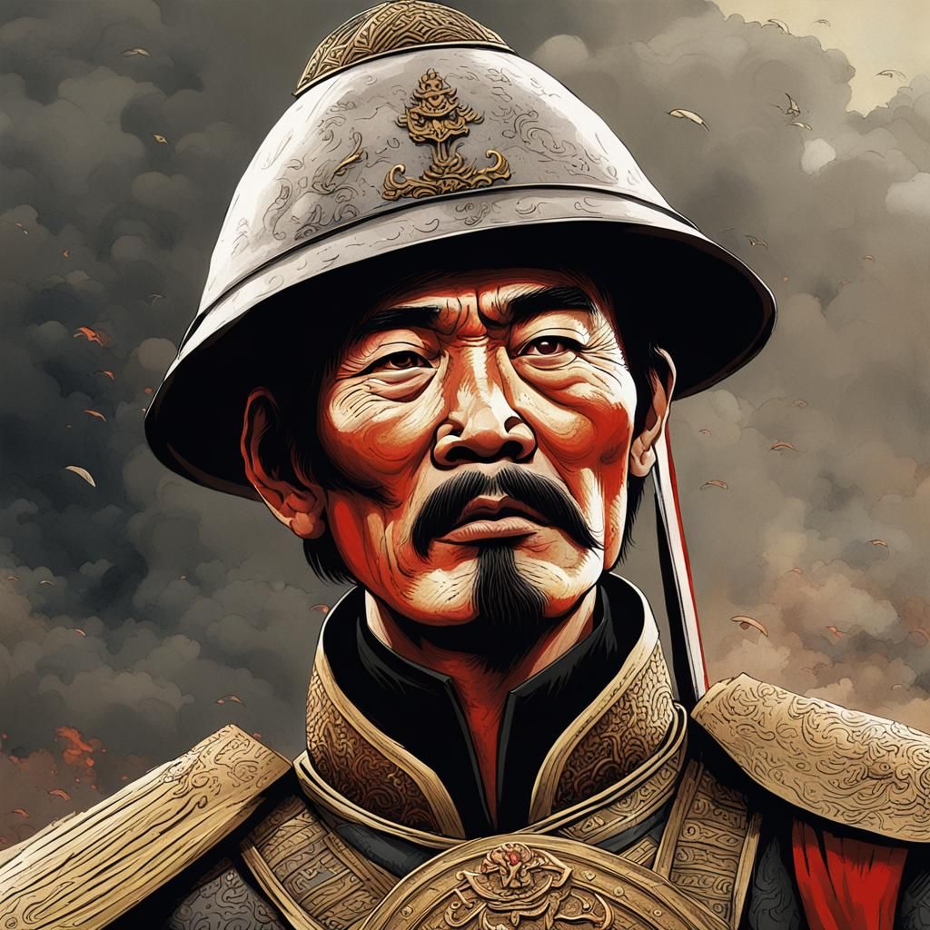 Vietnamese General in Fierce Battle: Ghibli Anime