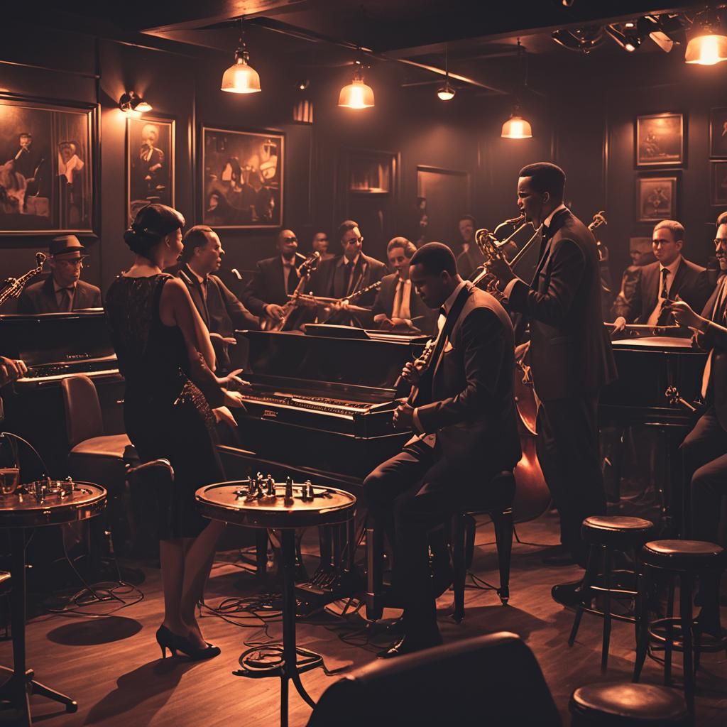 Jazz Club: Rhythm and Blues in 8k