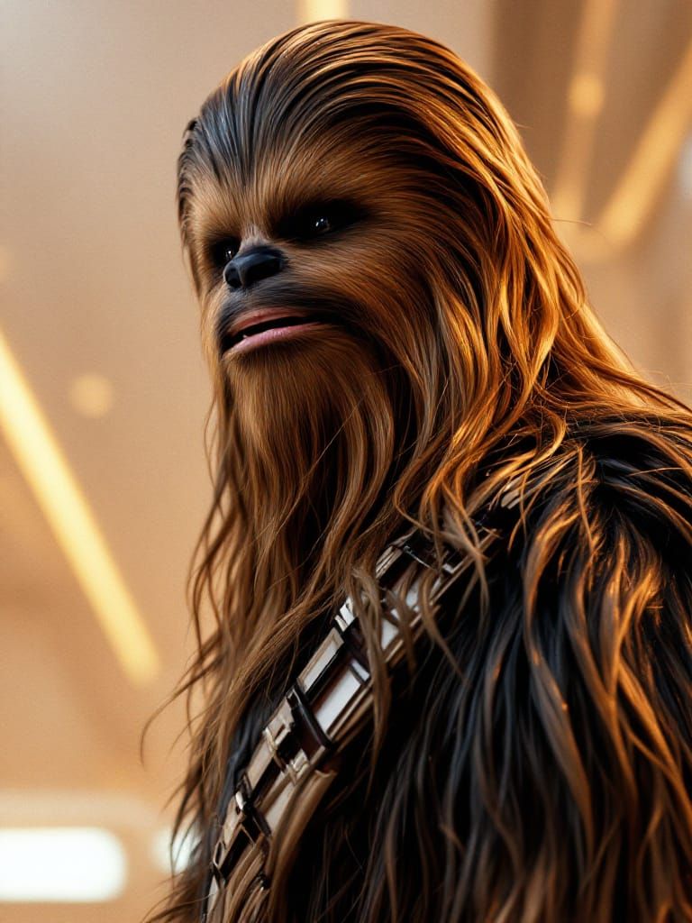 Chewbacca for L'Oreal: Galactic Glamour