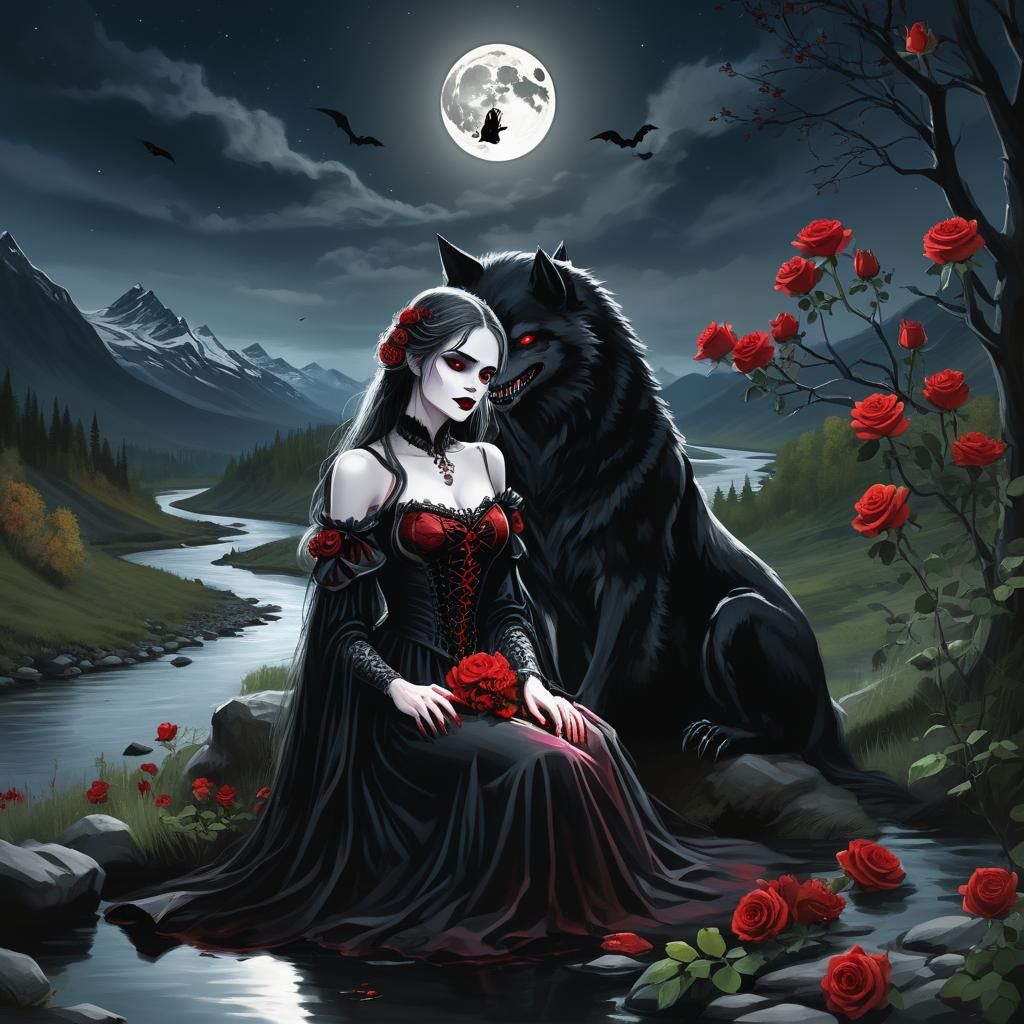 Beauty and the Vampire in Gothic Valley