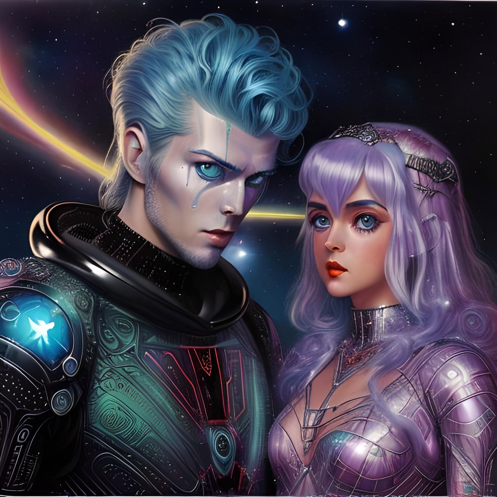 Vintage Science Fiction Characters 08