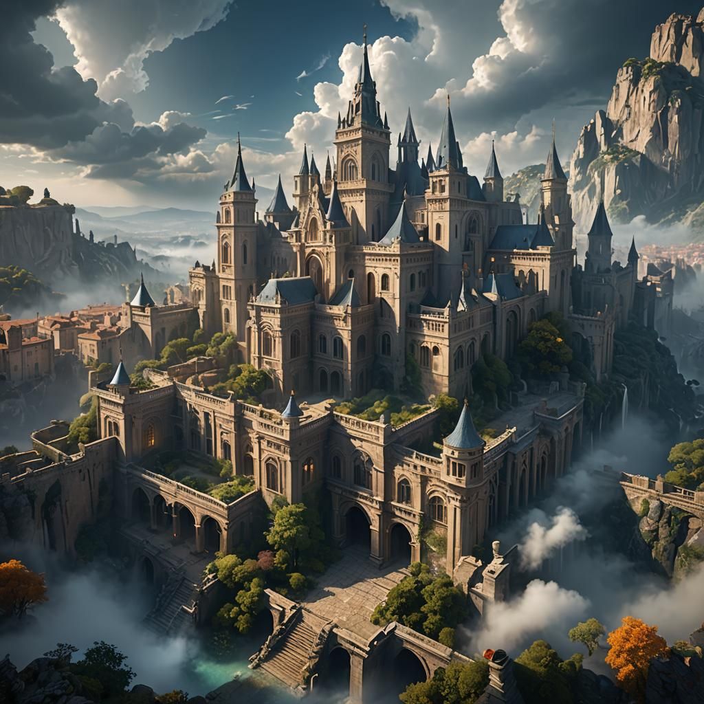 Mystical Mage in Palace of Thousand Landscapes